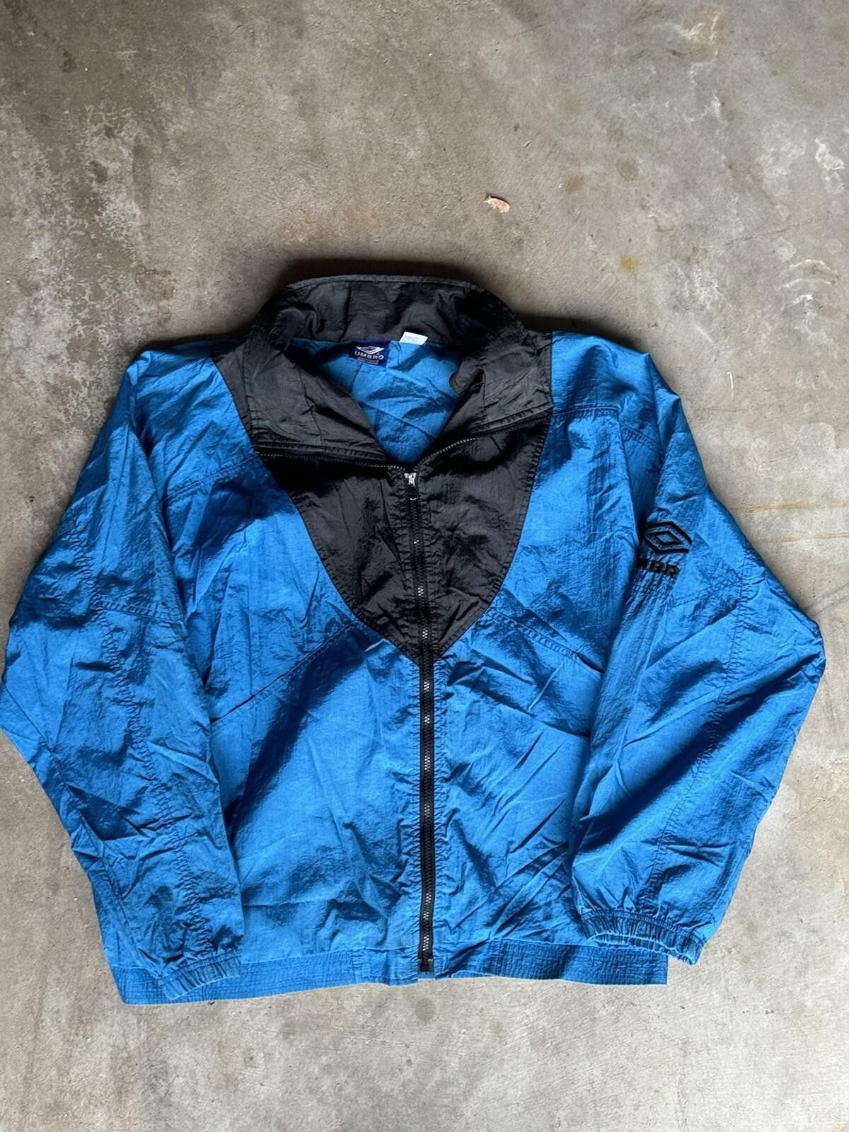Umbro Vintage 90s Umbro Windbreaker Jacket XL Soccer Retro Size US XL / EU 56 / 4 - 1 Thumbnail