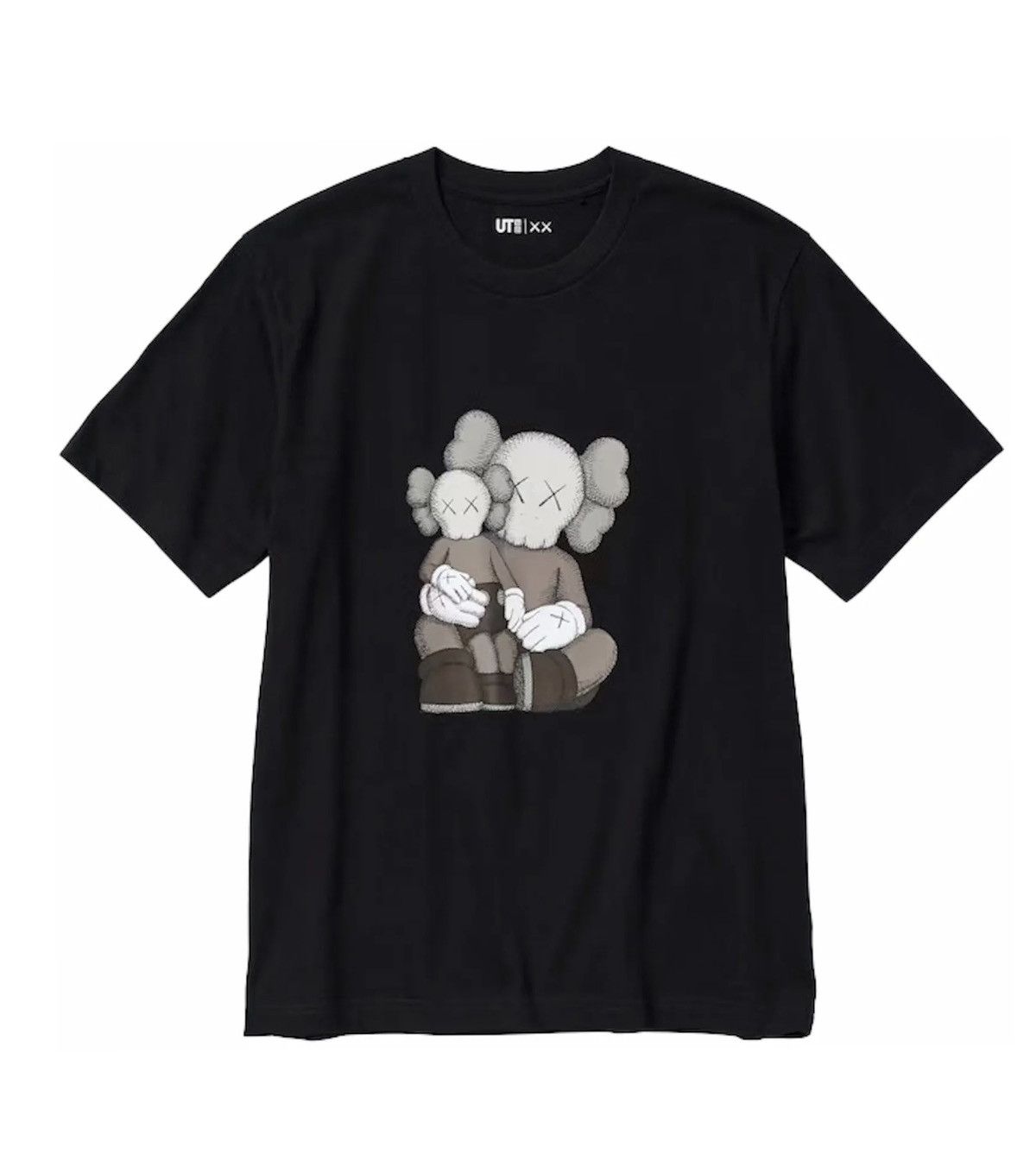 Kaws × Uniqlo KAWS x Uniqlo T-shirt (Asia Sizing) Black Size M (US Size S) Size US S / EU 44-46 / 1 - 1 Thumbnail