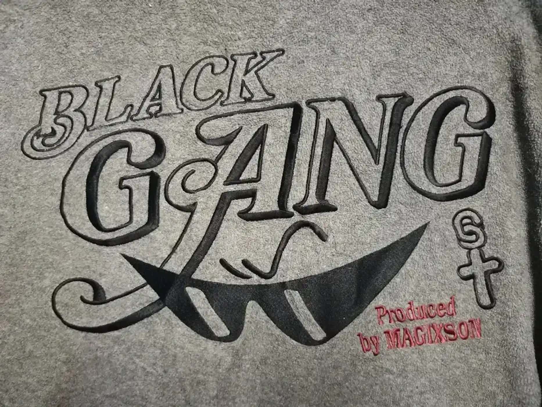 Vintage Vintage Black Gang By Magixson Jacket Size US L / EU 52-54 / 3 - 3 Thumbnail