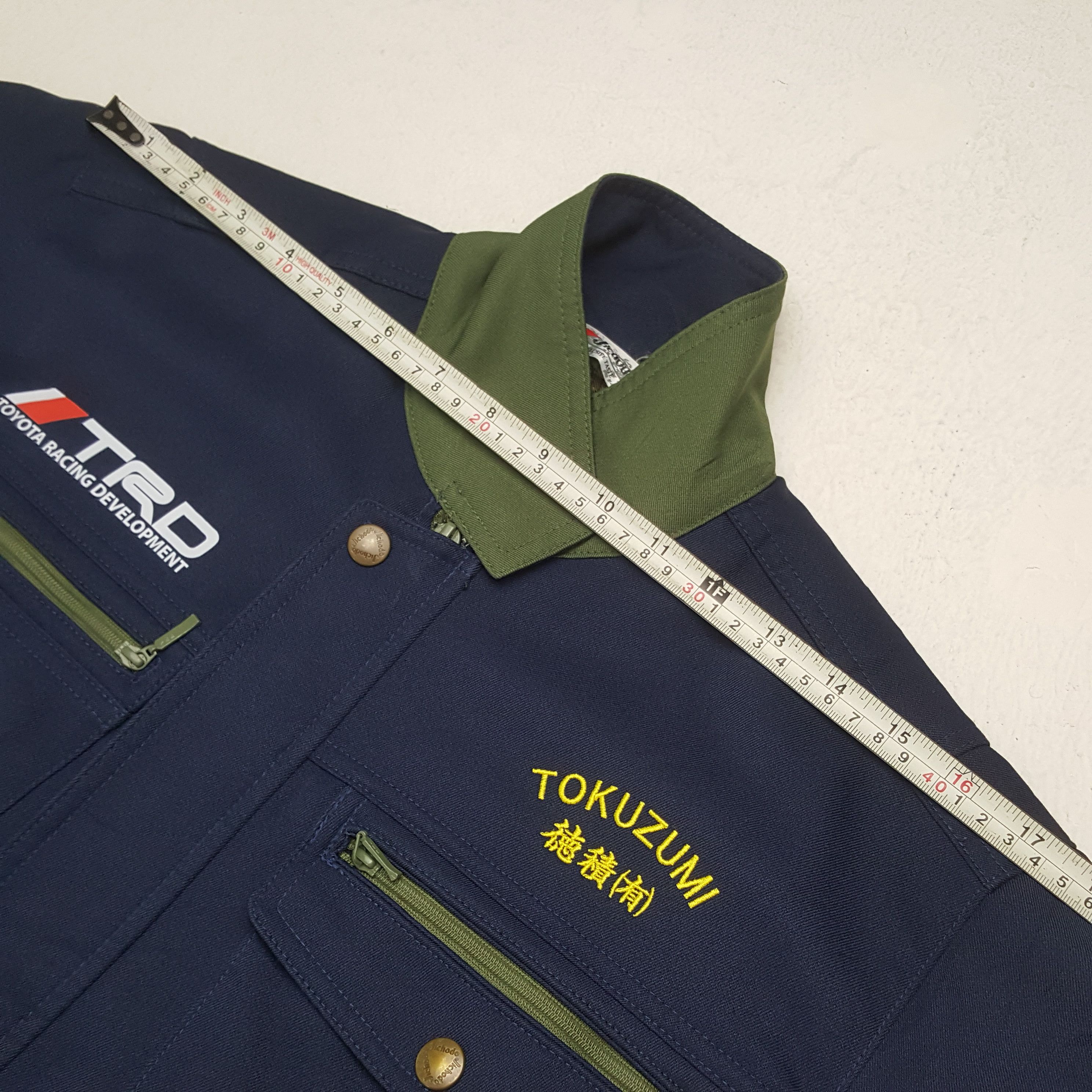 Japanese Brand × Vintage Vintage TOYOTA TRD RACING Japan Team Custom Jacket C290N13 Size US M / EU 48-50 / 2 - 6 Thumbnail