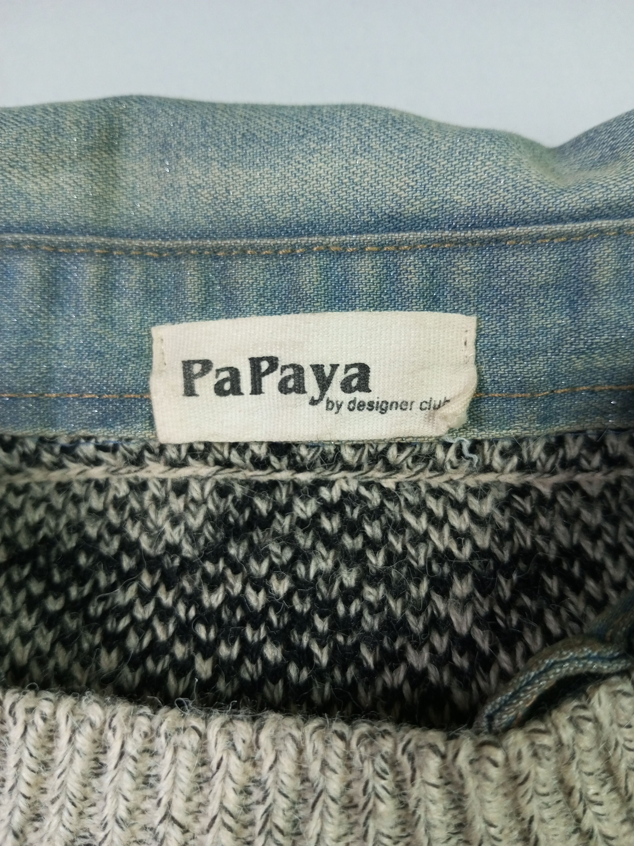 Coogi × Japanese Brand × Le Grande Bleu (L.G.B.) Papaya Japanese knitted wear star isseymiyake styled Size US M / EU 48-50 / 2 - 9 Thumbnail