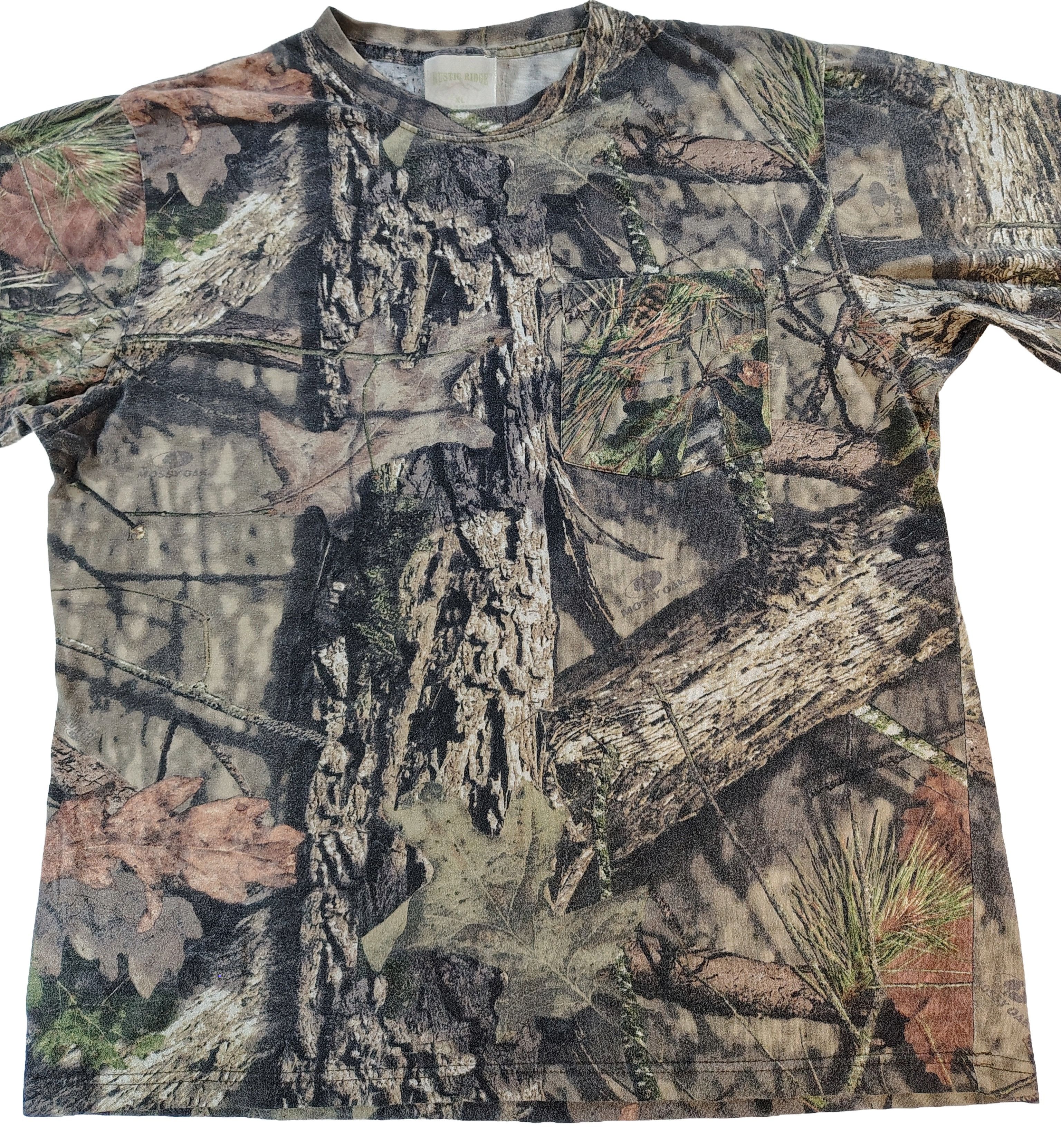 Mossy Oaks Men's XL Camo Rustic Ridge Mossy Oak Heavy Cotton Shirt Size US XL / EU 56 / 4 - 1 Thumbnail