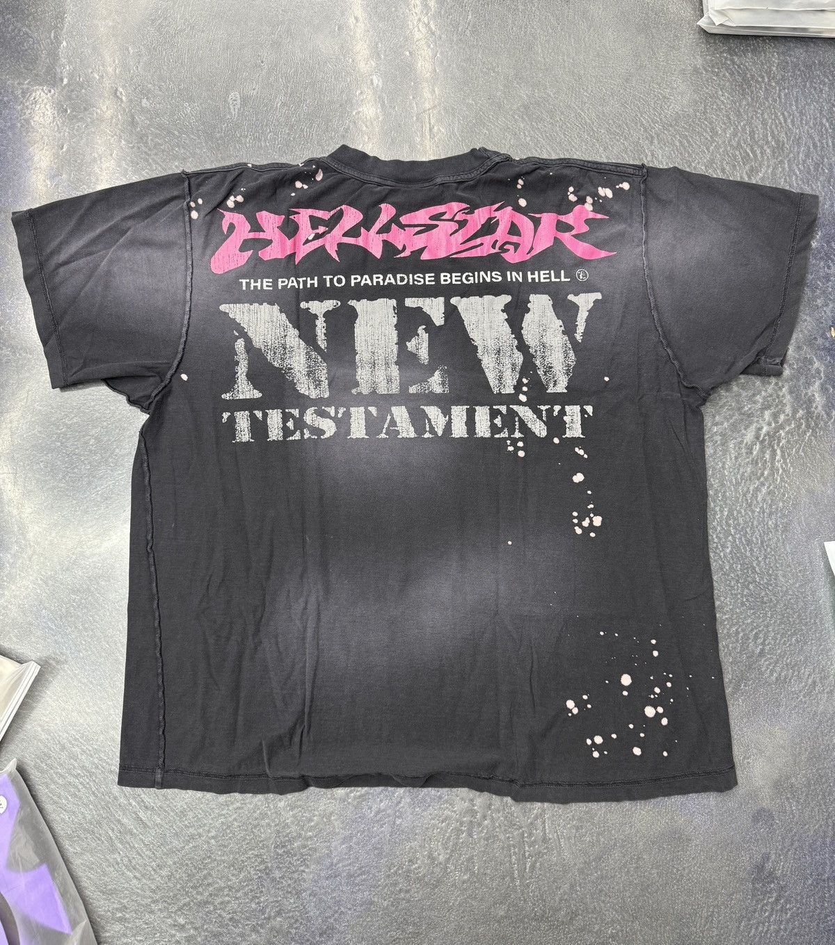 HELLSTAR Hellstar New Testament T-Shirt Size US XL / EU 56 / 4 - 6 Thumbnail