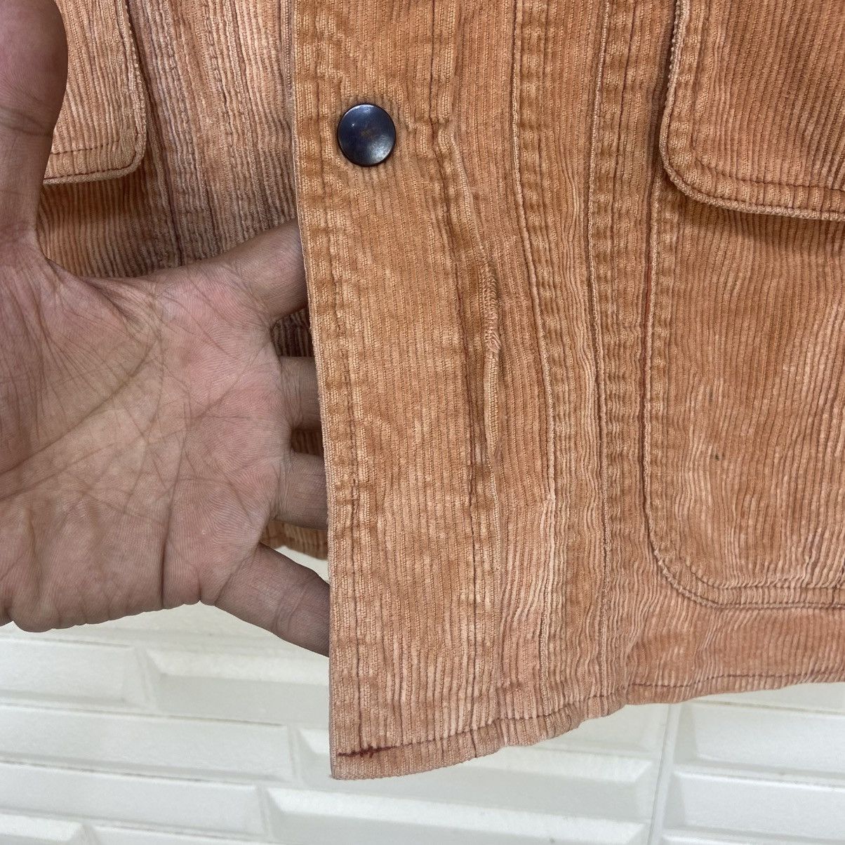 Sears Vintage Hands Off by Sears Corduroy Field Jacket Size US S / EU 44-46 / 1 - 13 Thumbnail
