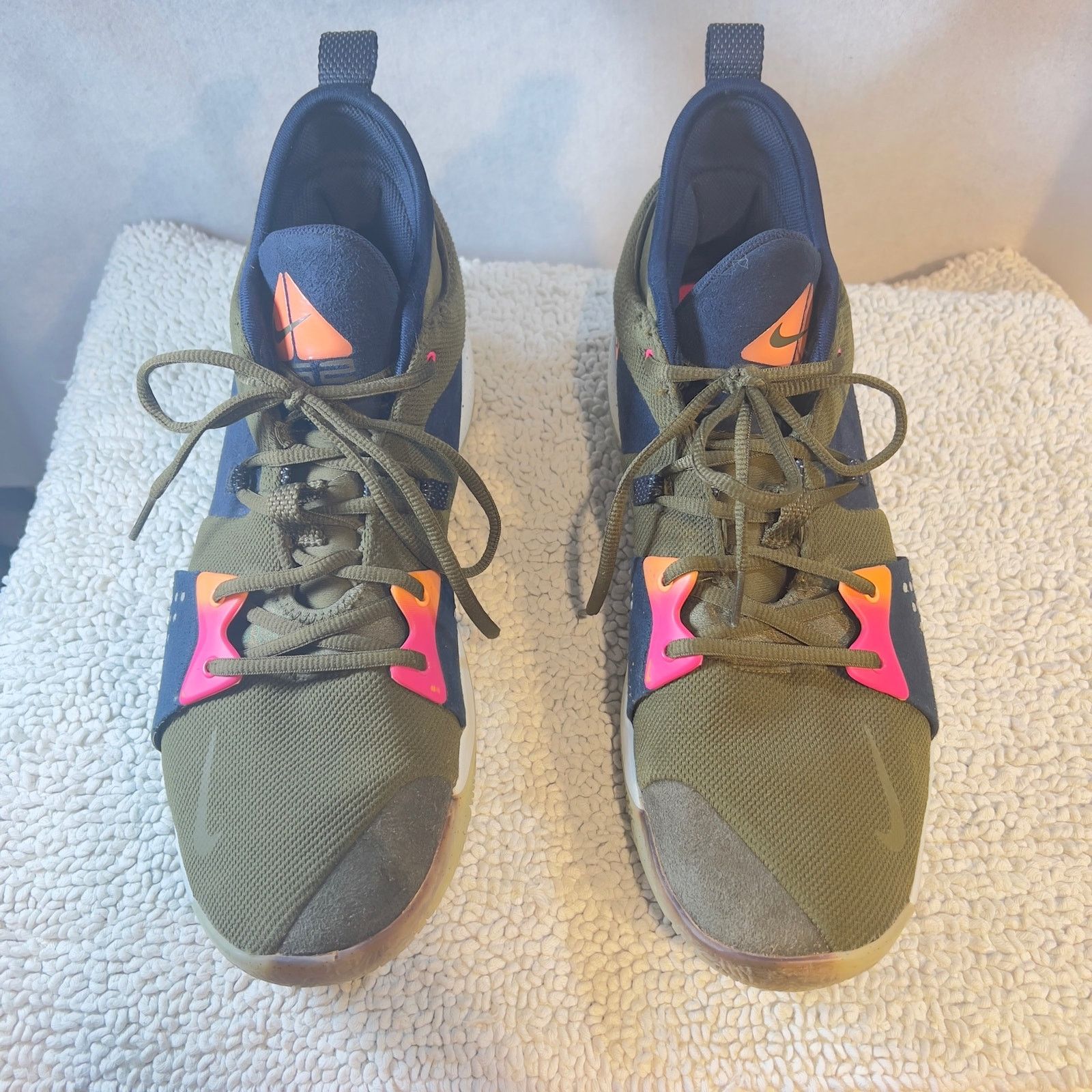 Nike Nike PG 2 Paul George 2 ACG Olive Canvas Sz13 AJ2039 300 Size US 13 / EU 46 - 8 Thumbnail