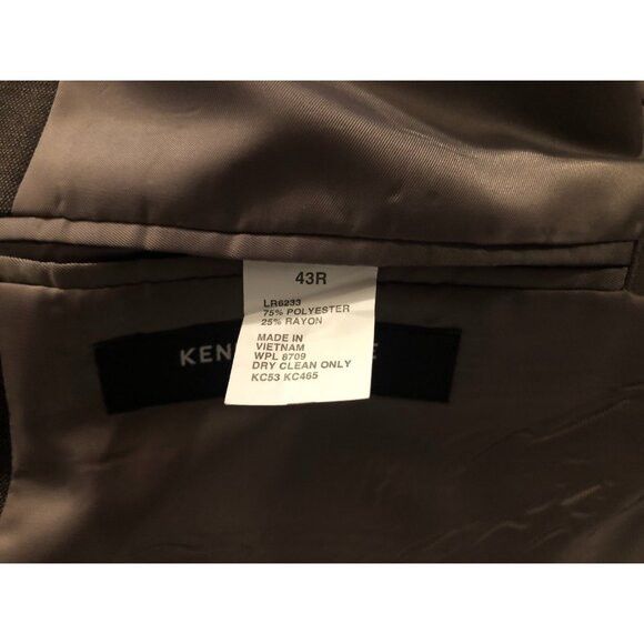 Kenneth Cole kenneth cole men's sport coat jacket blazer size: 43R Size 42R - 5 Thumbnail