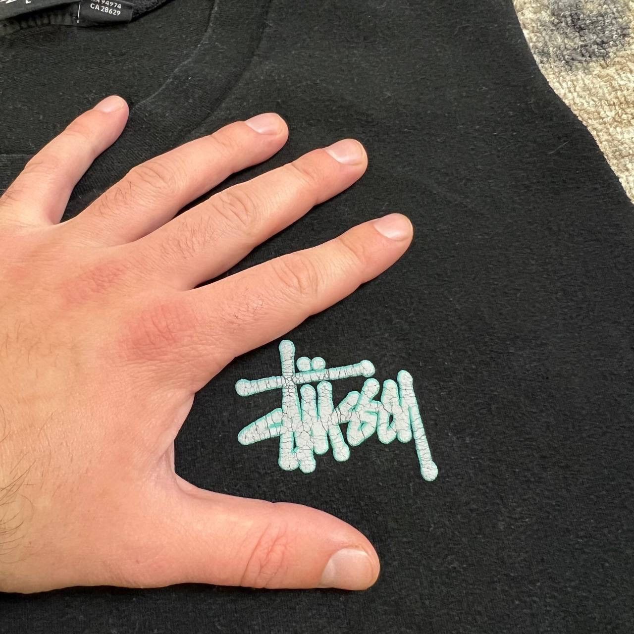 Stussy Stussy Made in USA Mini Logo Vintage Sleeveless T-Shirt Size US L / EU 52-54 / 3 - 3 Thumbnail