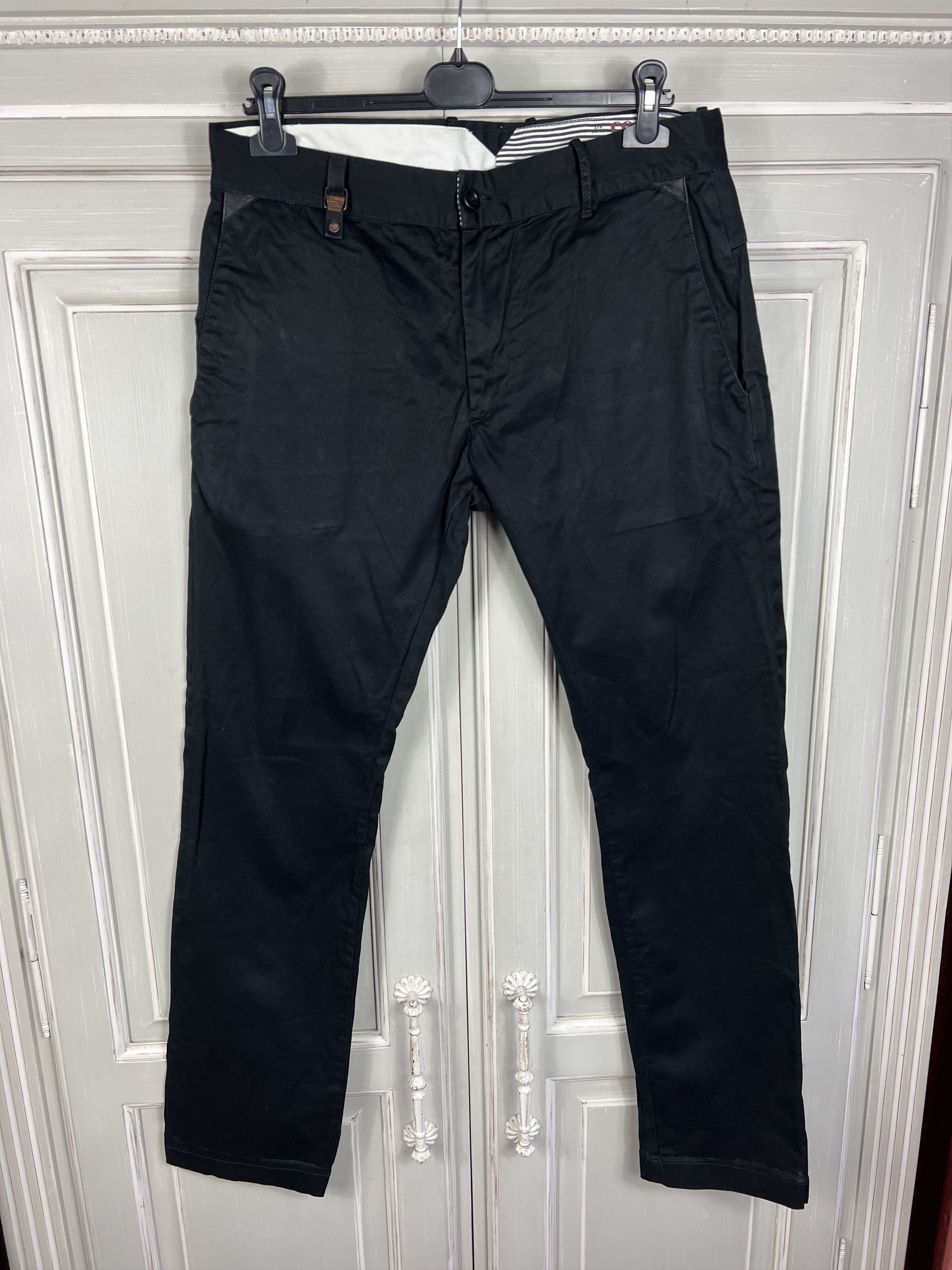 Diesel skinny diesel pants luxury black leather size 33 Size US 33 - 1 Thumbnail