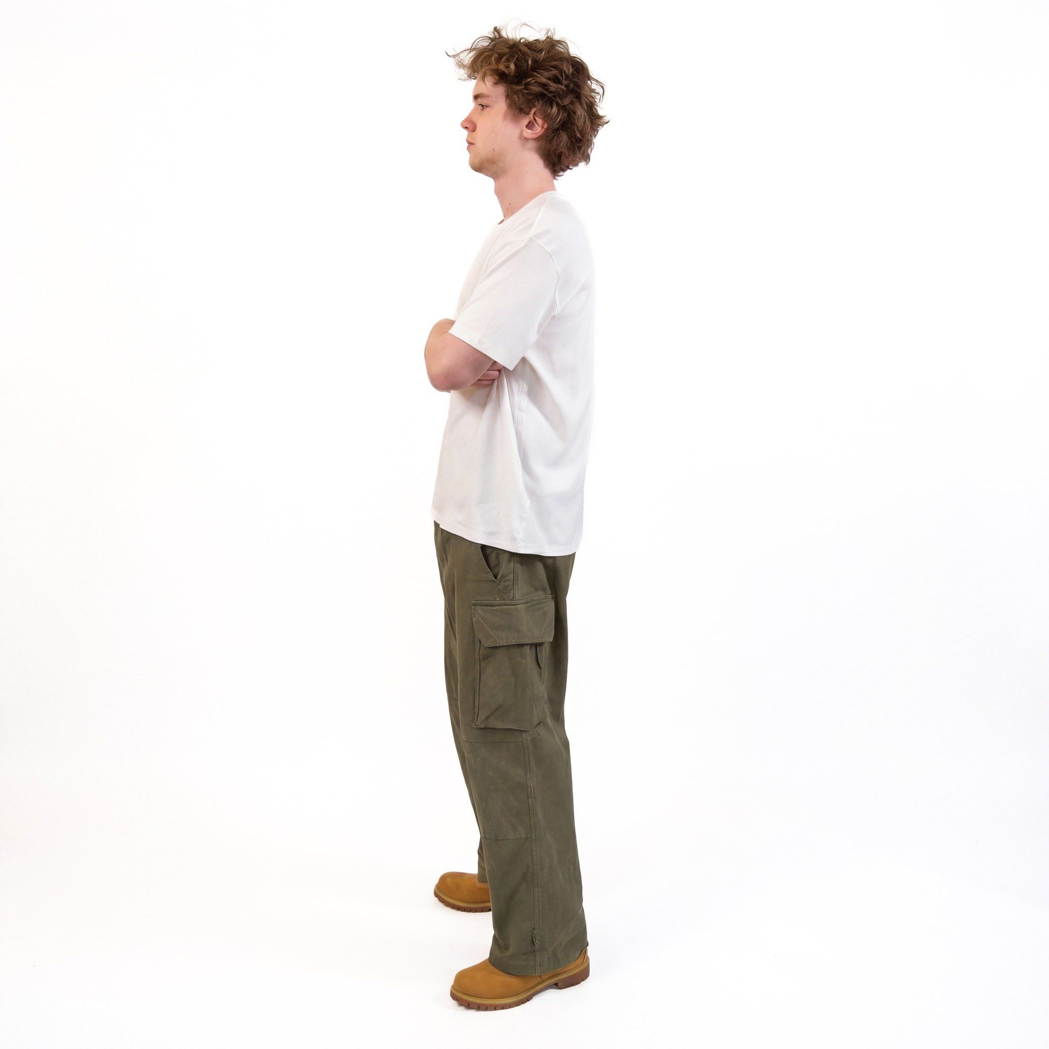Vintage Vintage 50s French M47 Pants Size US 34 / EU 50 - 4 Thumbnail