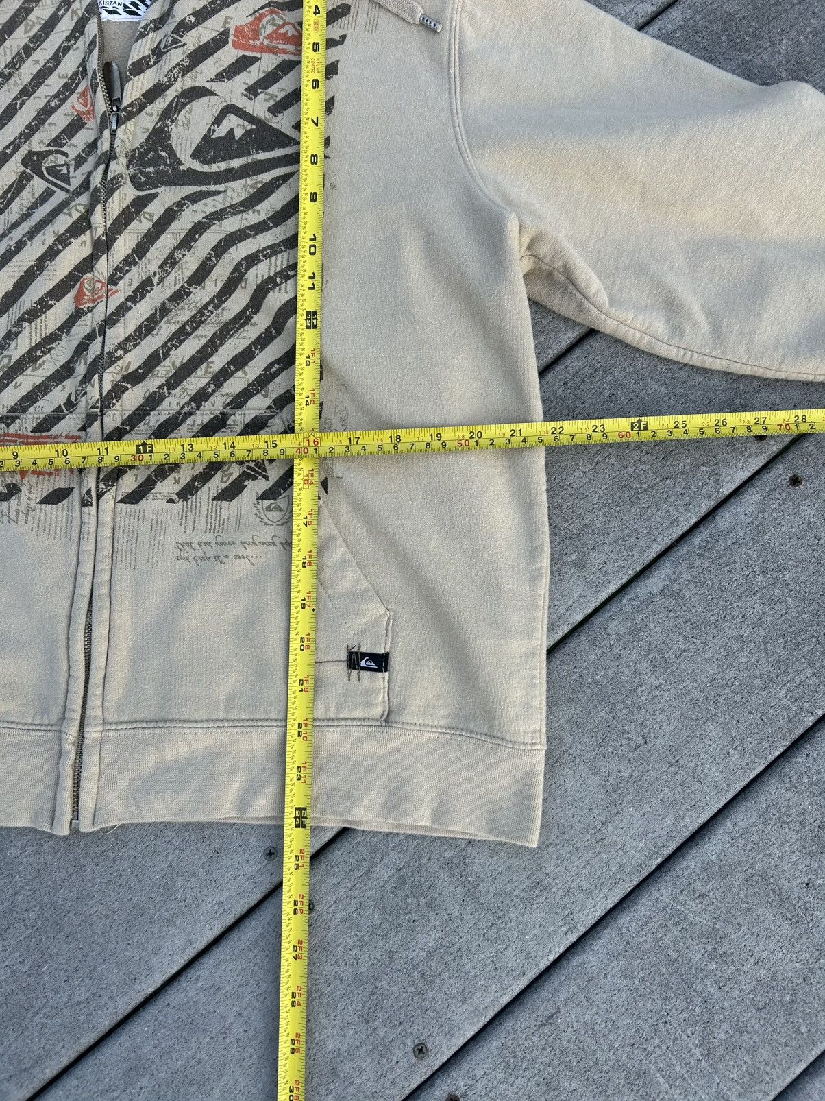 Quiksilver × Vintage Vintage Quiksilver hoodie Size US M / EU 48-50 / 2 - 3 Thumbnail