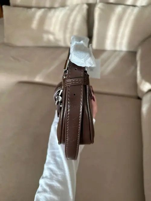 Designer × Japanese Brand Leather Hasp Shoulder Crossbody Bag Size ONE SIZE - 3 Thumbnail