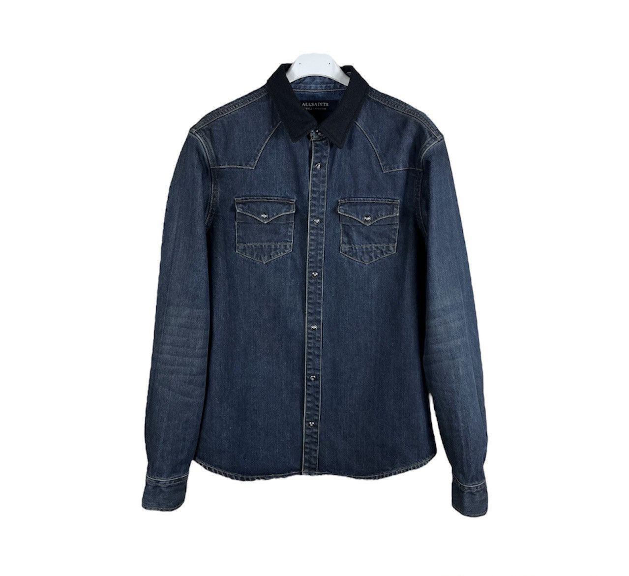 Allsaints Allsaints denim canton ls shirt distressed washed jacket Size US S / EU 44-46 / 1 - 1 Thumbnail