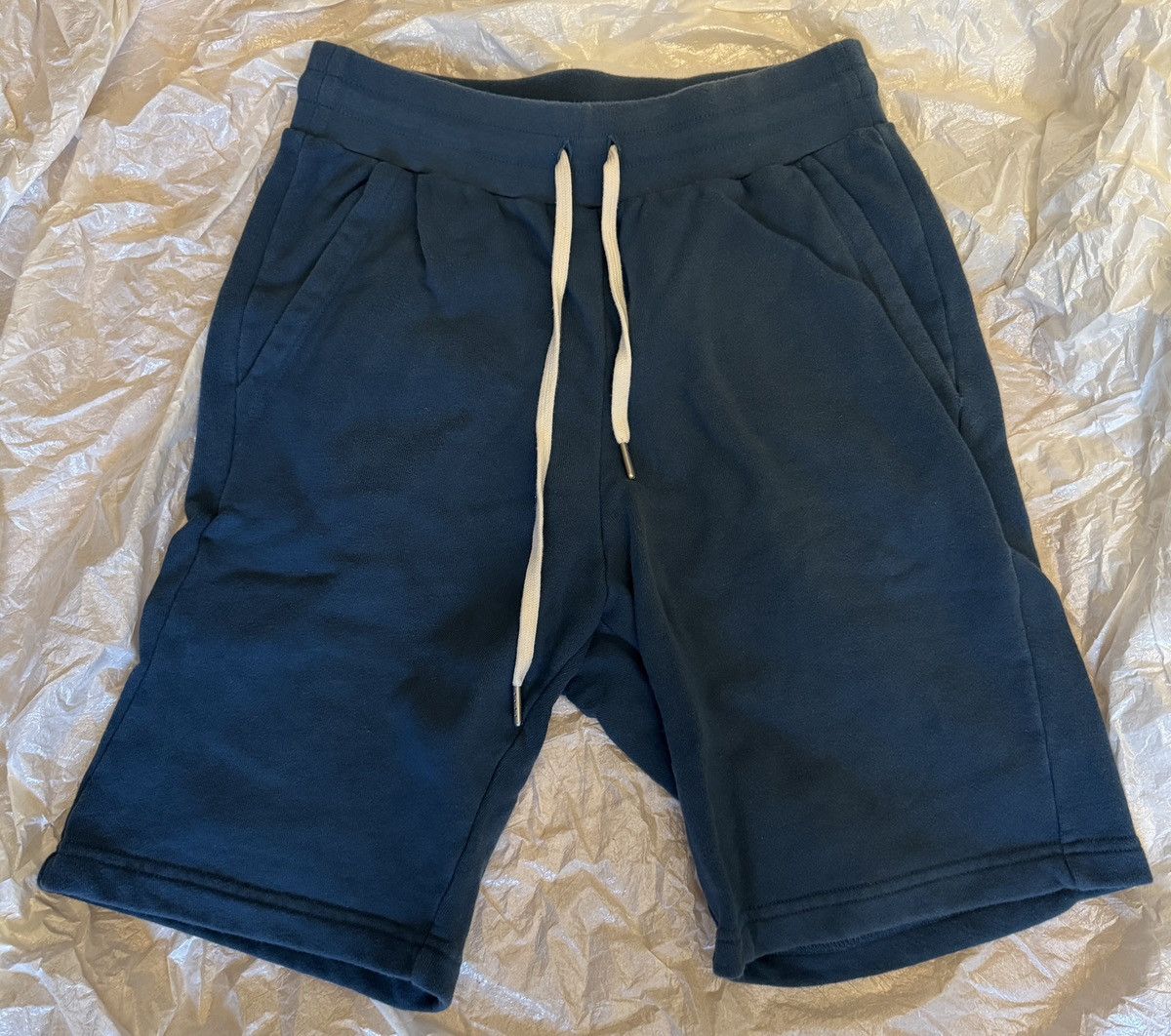 John Elliott John Elliot Sweat Shorts Teal Sz 2 Medium Size US 32 / EU 48 - 1 Thumbnail