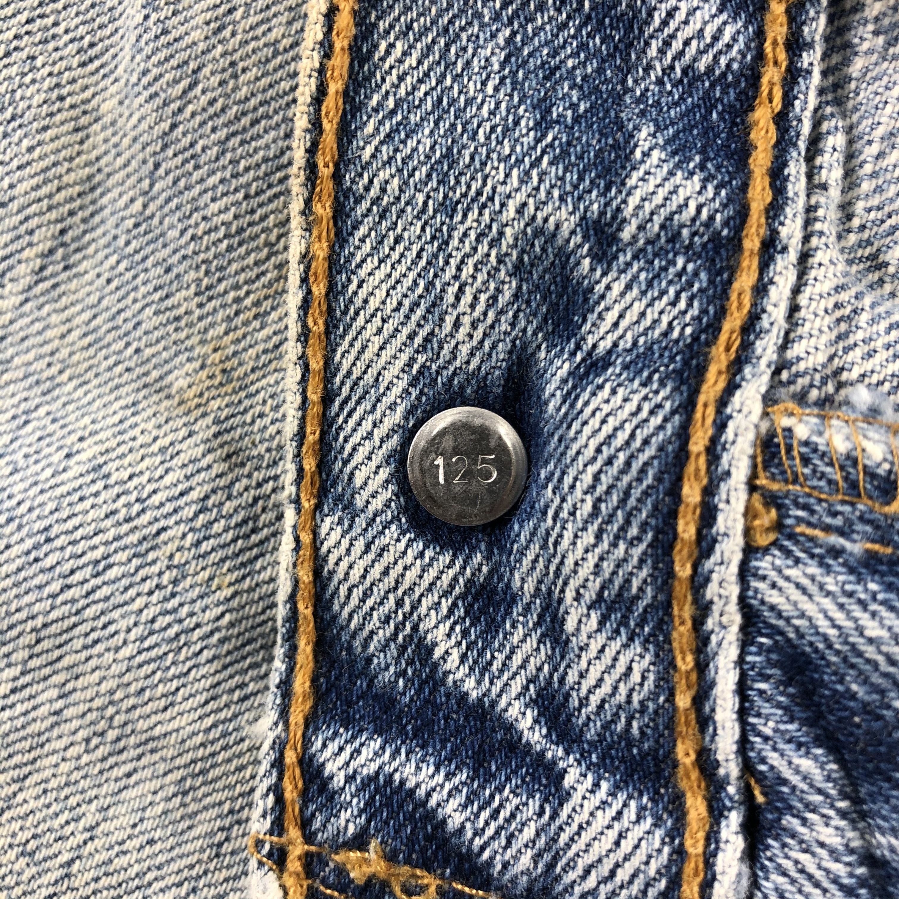 Levi's Vintage Blue Wash Levis 529 Jeans-J2521 Size US 34 / EU 50 - 9 Thumbnail