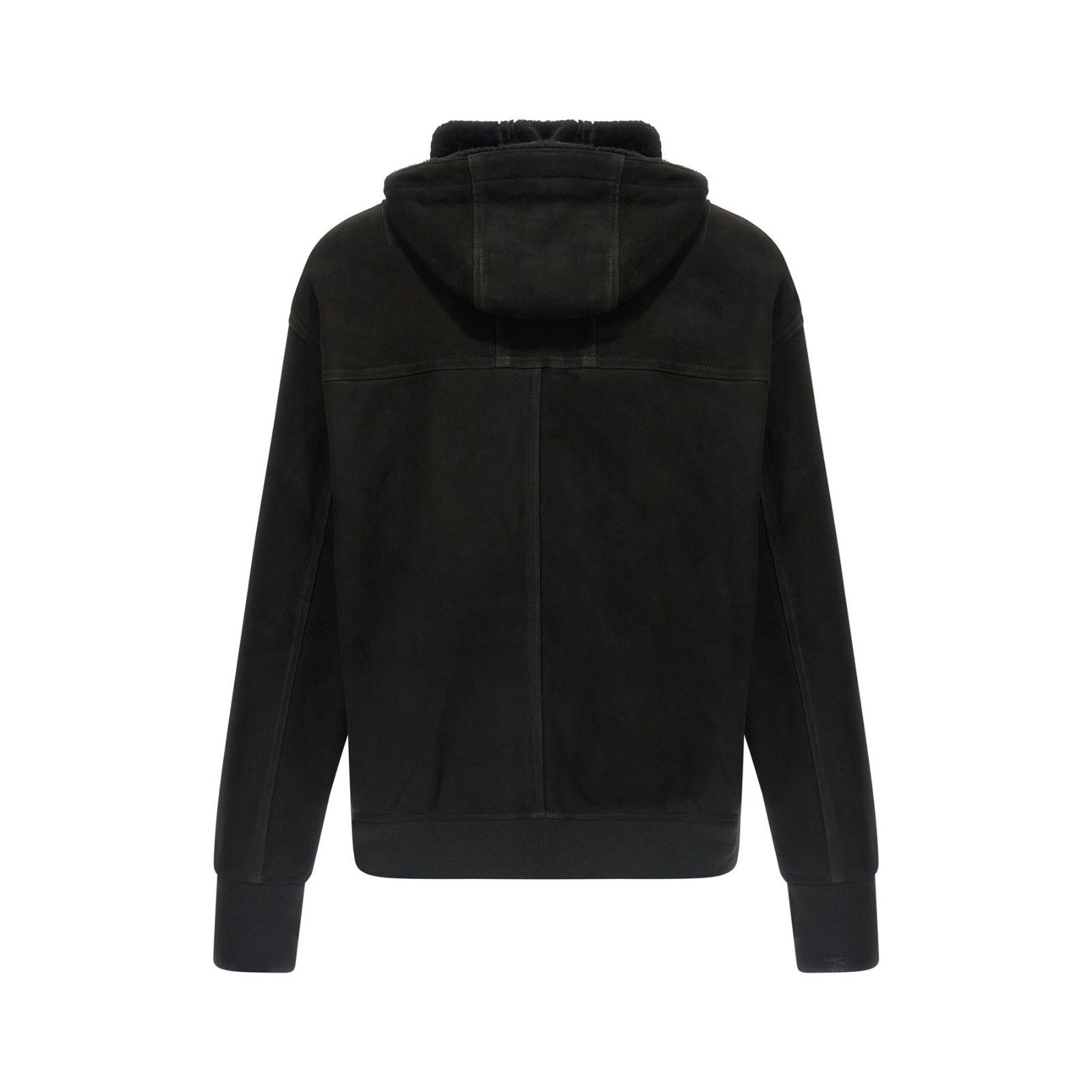 Giorgio Brato GIORGIO BRATO Black Shearling Zip Jacket New & Authentic (Me Size US M / EU 48-50 / 2 - 2 Thumbnail
