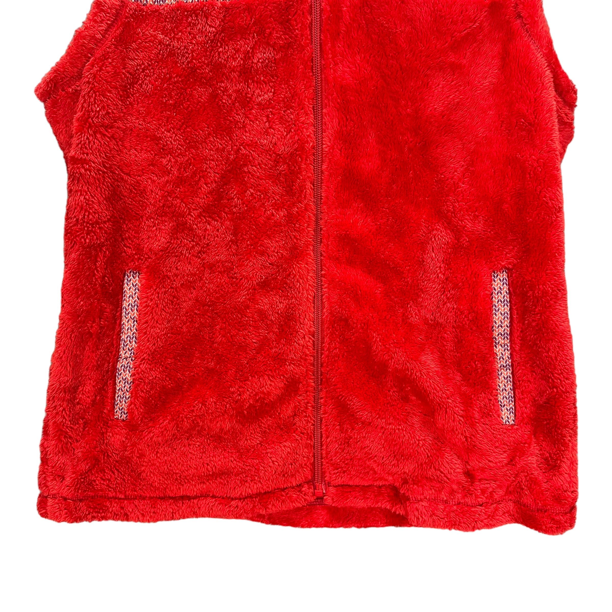 Adidas ADIDAS RED FLEECE ZIPPER HOODIE VEST #8951-041 Size M / US 6-8 / IT 42-44 - 4 Thumbnail