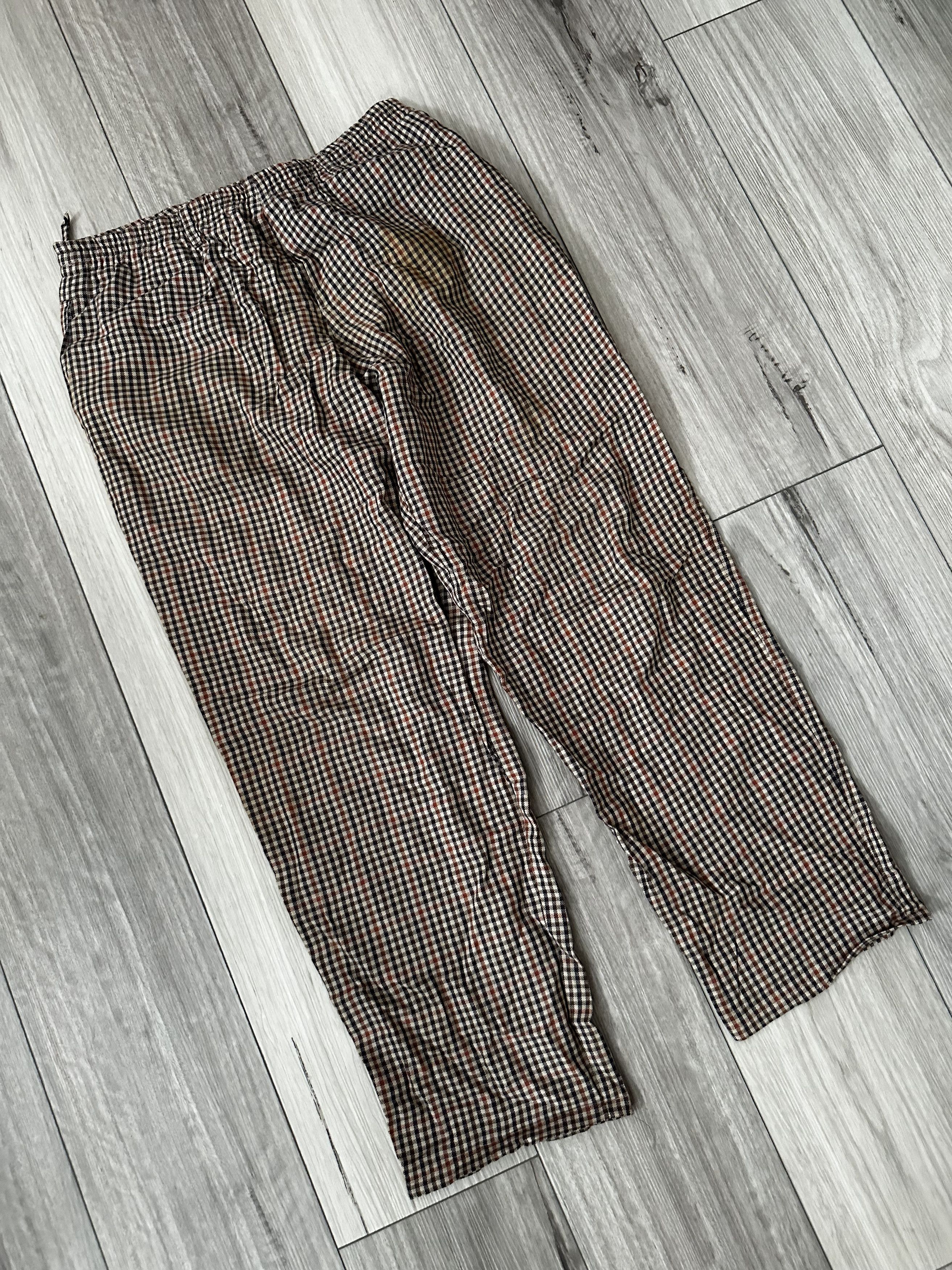Undercover Undercover SS 1997 "Elephant" Checkered Pants Size US 32 / EU 48 - 2 Thumbnail