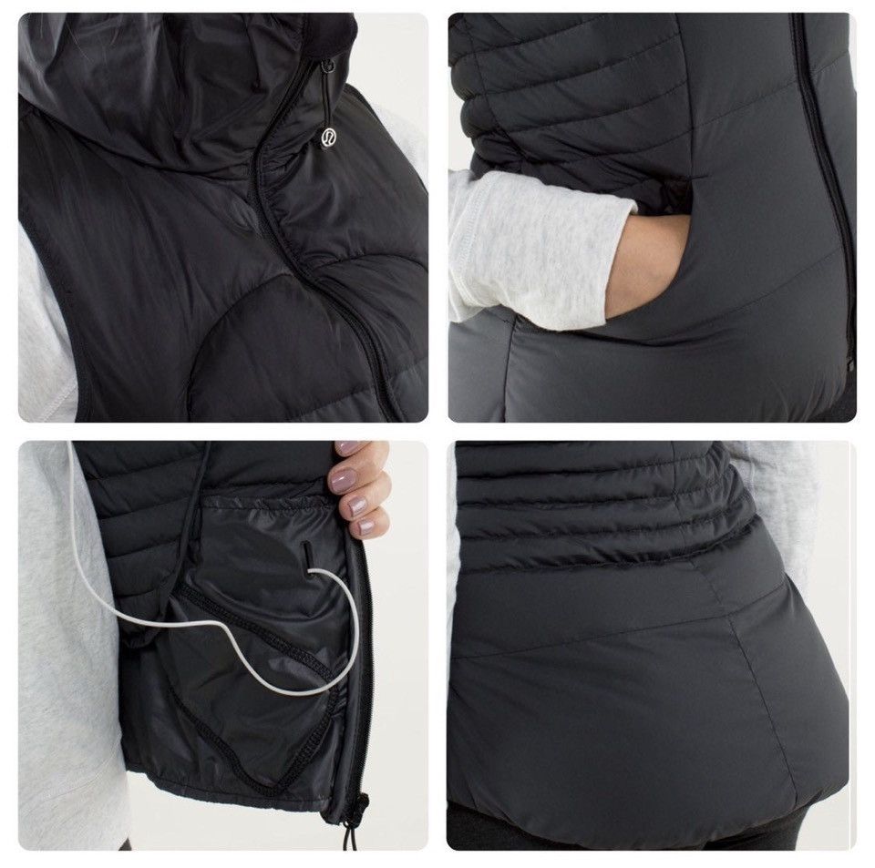 Lululemon Lululemon Fluffin Awesome Vest Grey/Black Sz.6 Size M / US 6-8 / IT 42-44 - 6 Thumbnail