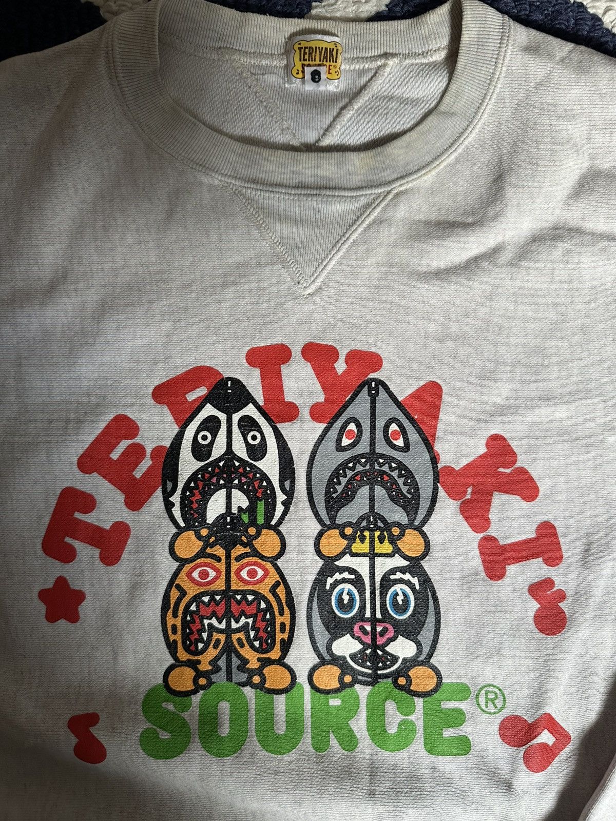 Bape Bape x Teriyaki Source Crewneck Size US S / EU 44-46 / 1 - 1 Thumbnail