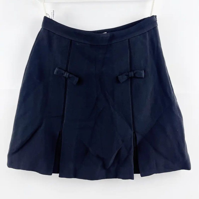 Miu Miu Miu Miu Black Women's Skirt 0089 Size 26" / US 2 / IT 38 - 1 Thumbnail