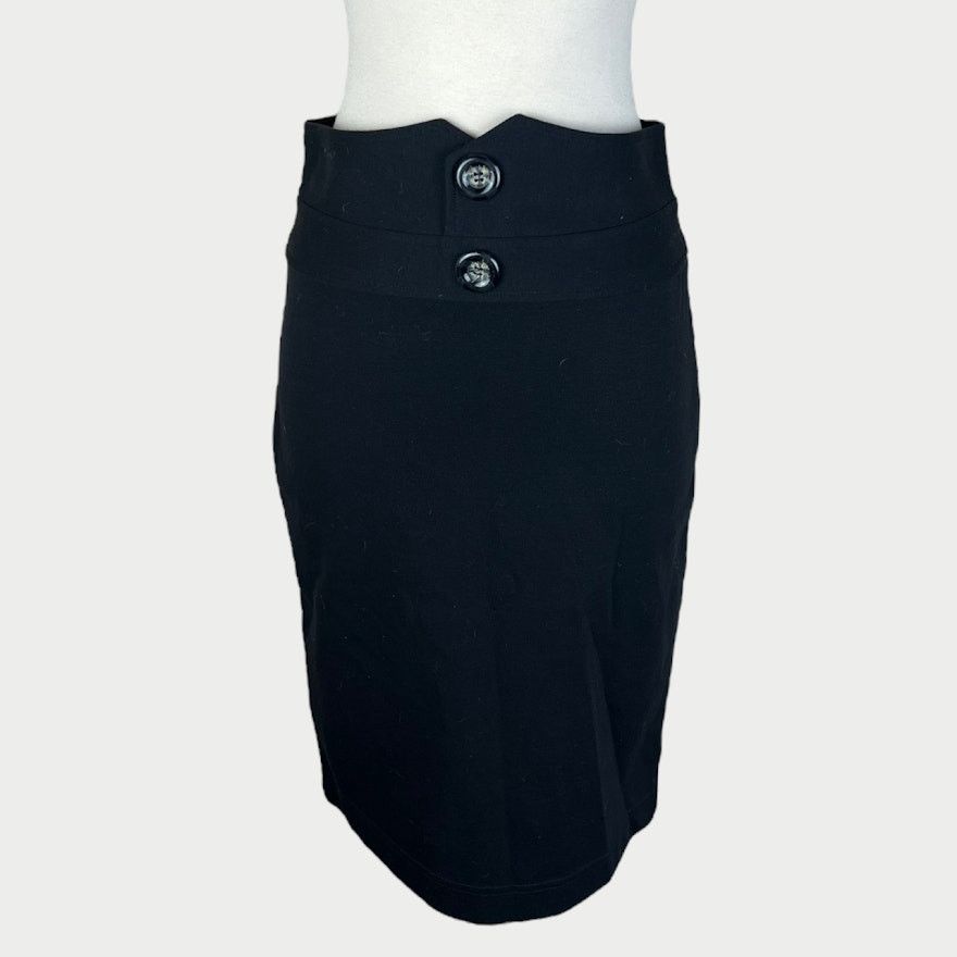 Forever 21 Forever 21 | Women's Pencil Skirt Button Accents | Medium Size 30" / US 8 / IT 44 - 4 Thumbnail