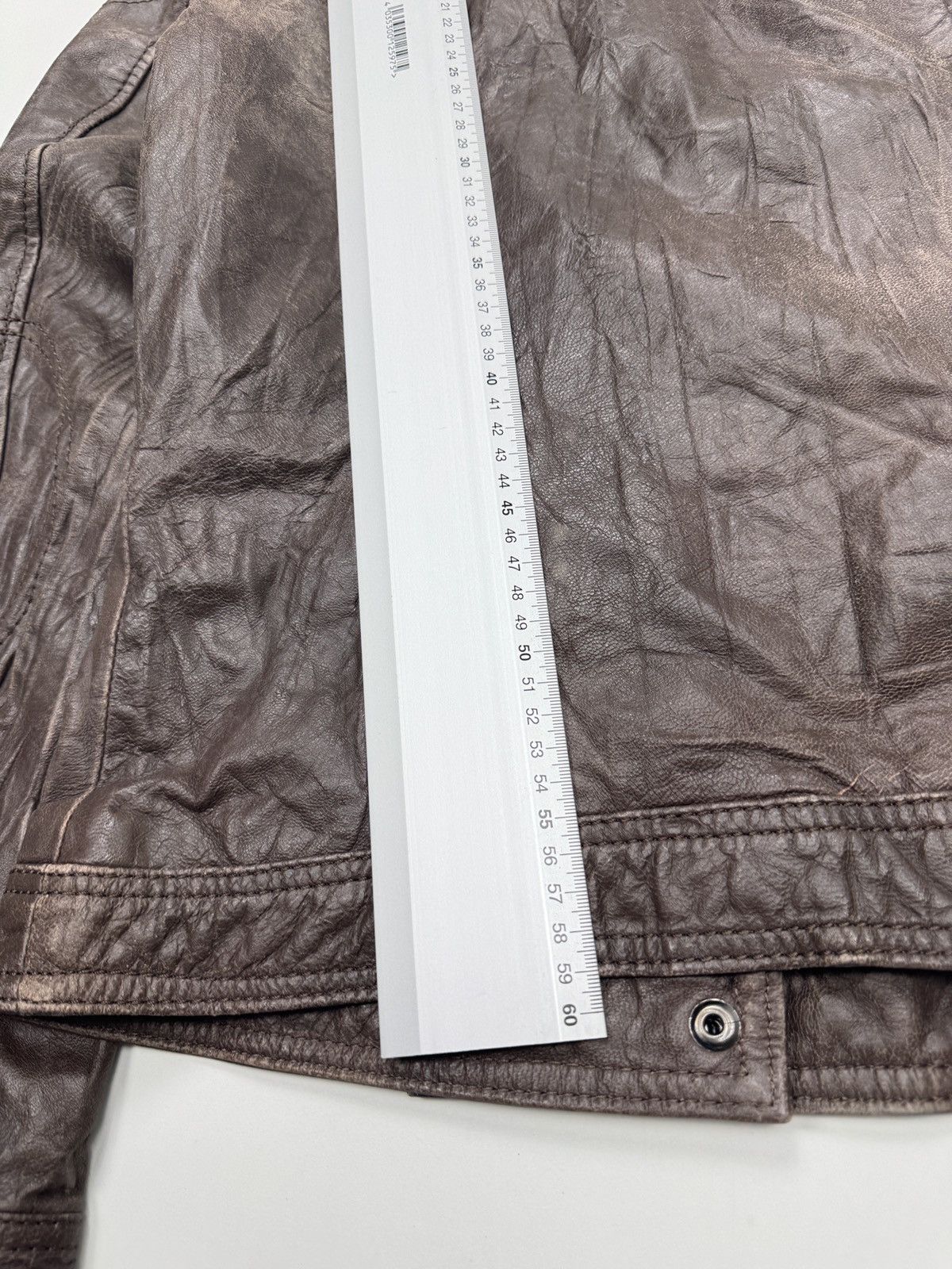 Vintage Verapelle Brown 50 Vintage Leather Jacket for Men Size US S / EU 44-46 / 1 - 13 Thumbnail