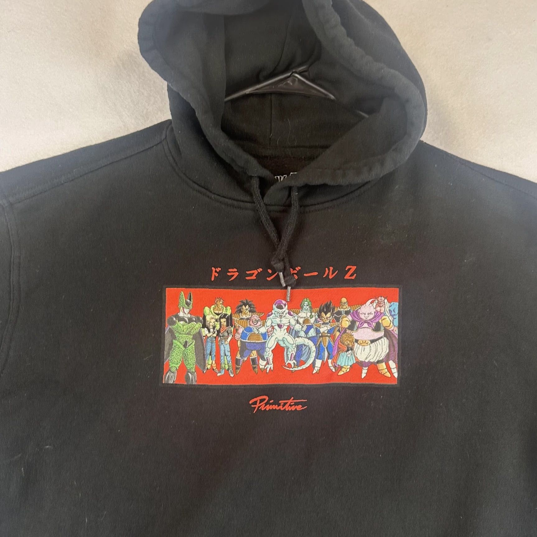 Primitive Primitive Hoodie Dragon Ball Z Mens Large Black Pullover Graphic Anime Shirt Size US L / EU 52-54 / 3 - 3 Thumbnail