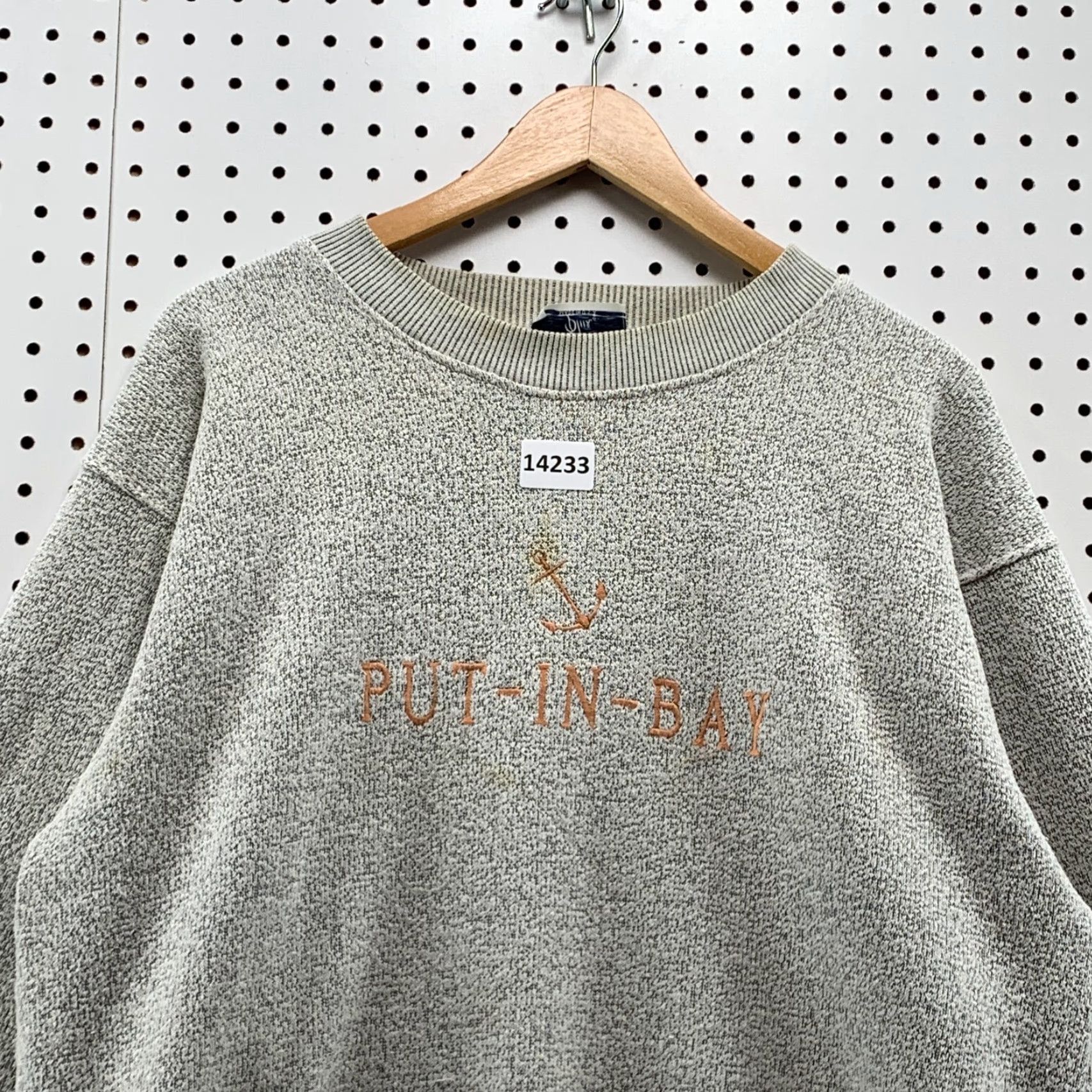 Vintage VINTAGE Sportswear Long Sleeve Sweatshirt Men Adult Large Gray Crew Neck 90s Put-In-Bay Size US L / EU 52-54 / 3 - 2 Thumbnail