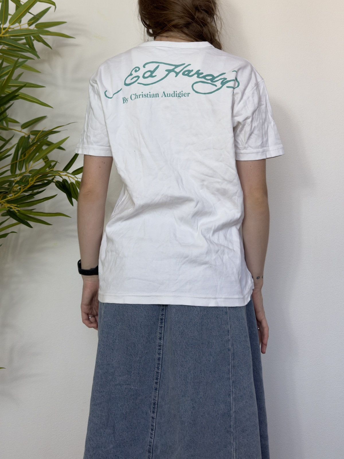 Ed Hardy VINTAGE ED HARDY BY CHRISTIAN AUDIGIER TEE Size M / US 6-8 / IT 42-44 - 8 Thumbnail