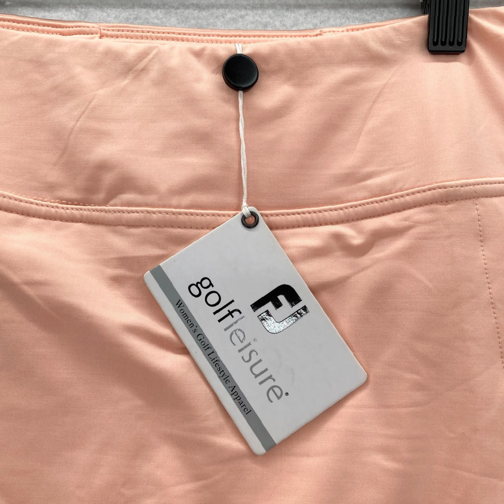 Footjoy FootJoy Skort Women's XL Pink Stretch Golf Tennis Preppy NWT Layered Performance Size 40" / US 18 - 4 Thumbnail