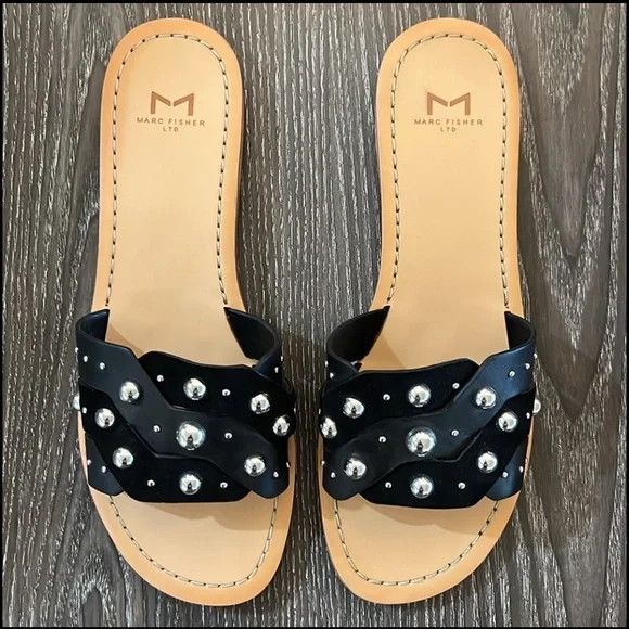 Marc Fisher Marc Fisher Paxton Slides. Size 8.5. NWOT Size US 8.5 / IT 38.5 - 2 Thumbnail