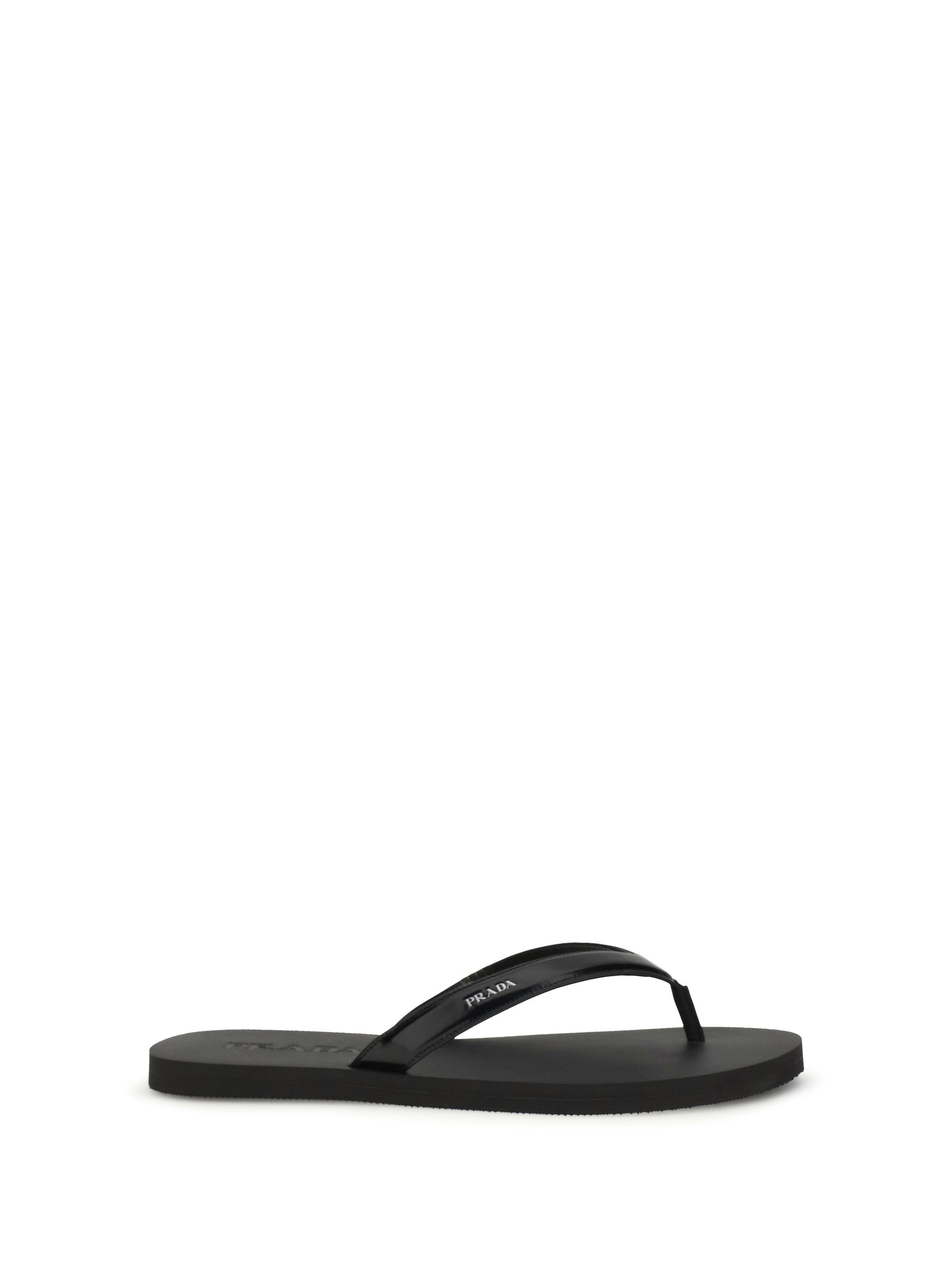 Prada Leather thong Sandals Size US 12 / EU 45 - 1 Thumbnail