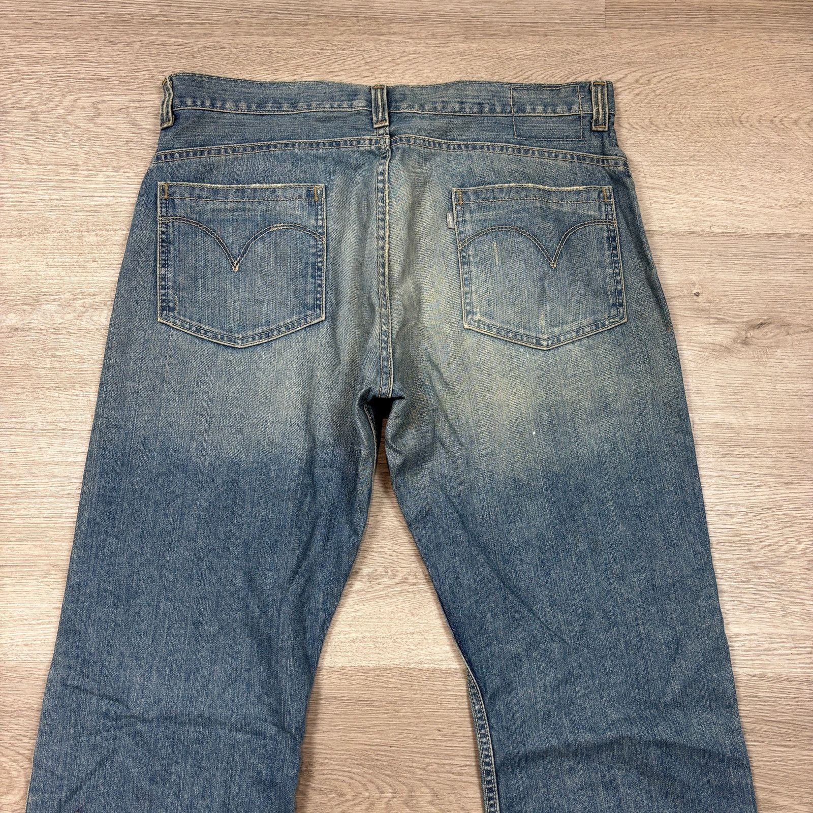 Levi's × Vintage VTG Y2K Levi's Silvertab Baggy True Boot Jeans Men's 38x32 Size US 38 / EU 54 - 4 Thumbnail