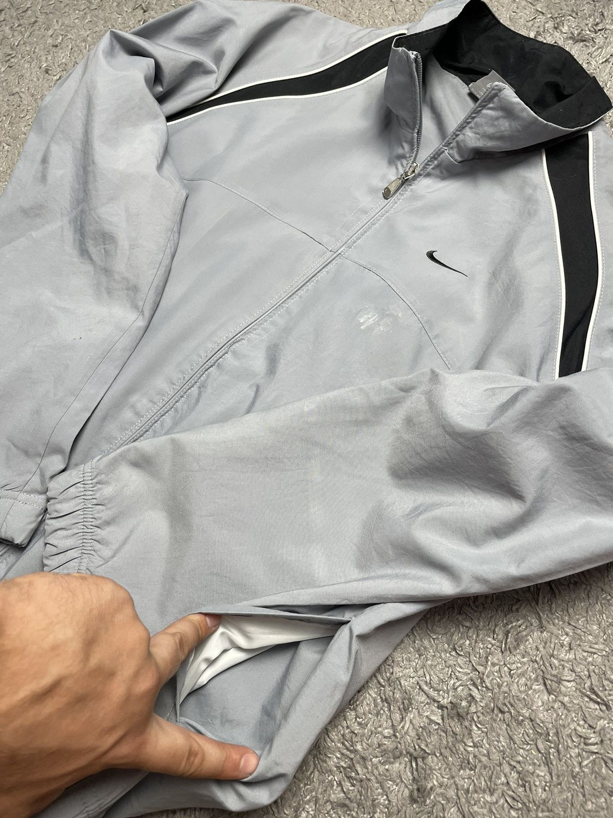 Nike Vintage Nike Small Logo Swoosh Track Jacket M Size US M / EU 48-50 / 2 - 6 Thumbnail