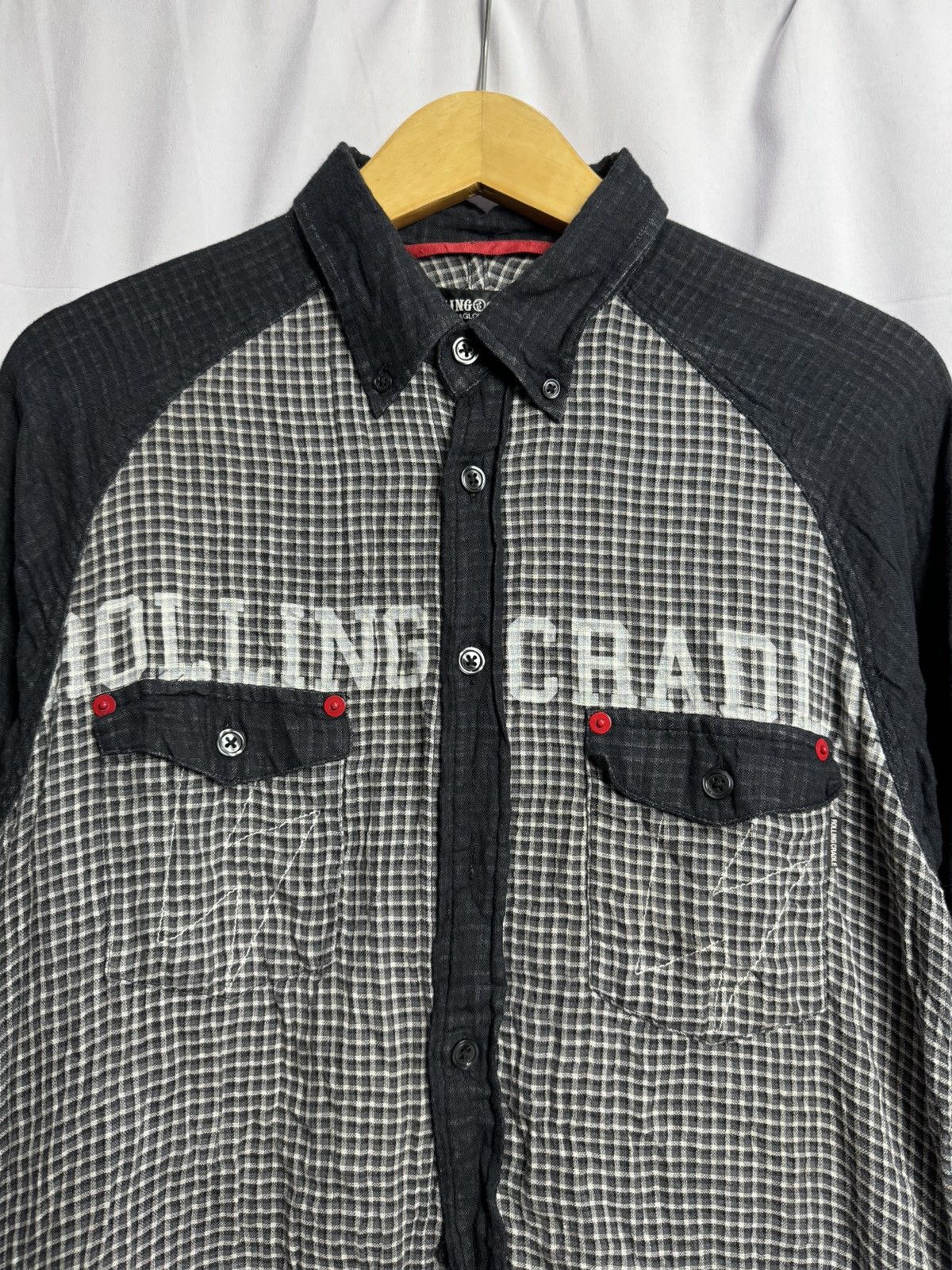 Hysteric Glamour × If Six Was Nine × Japanese Brand Japanese Rolling Cradle Button Shirt Size US M / EU 48-50 / 2 - 4 Thumbnail