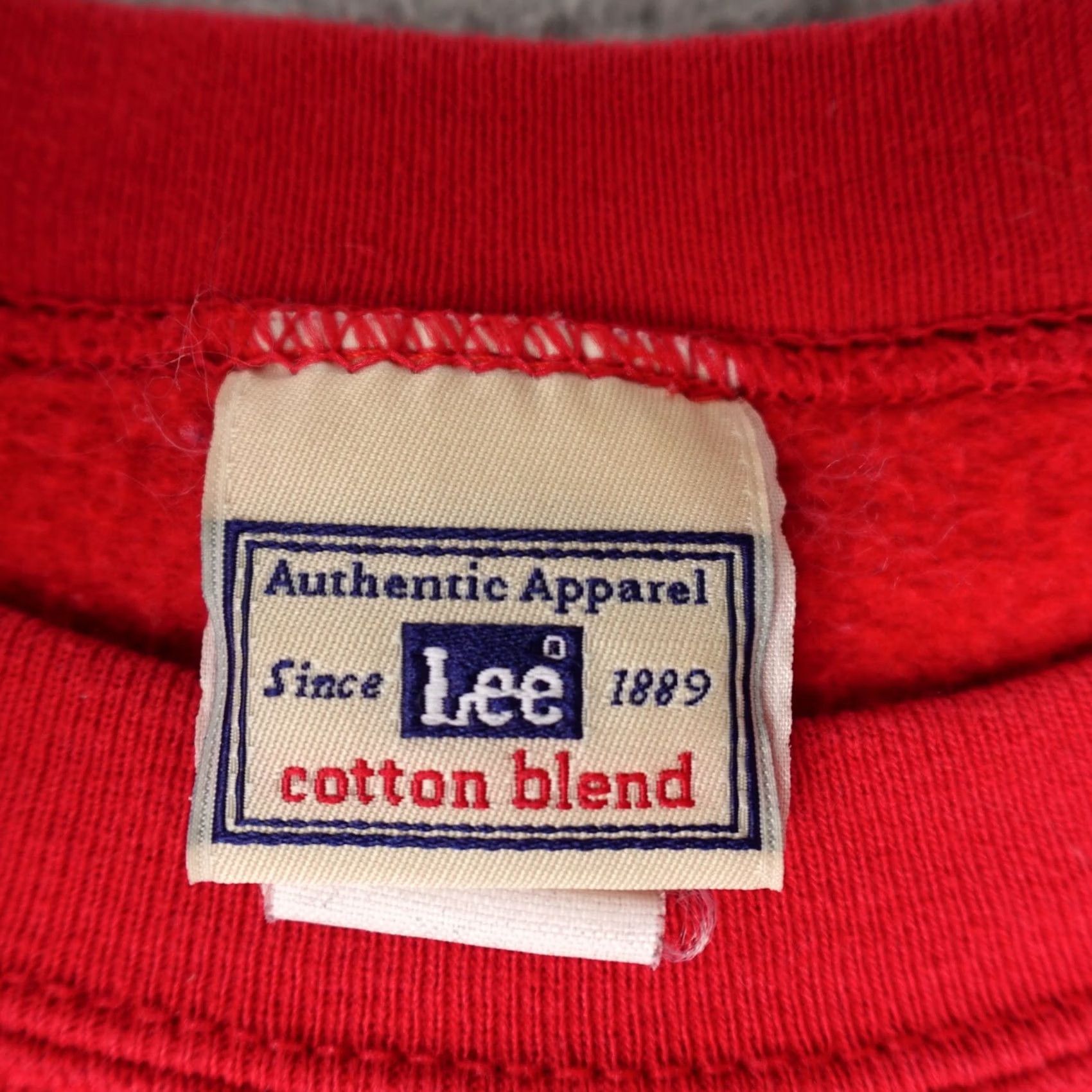 Lee VINTAGE Lee Humane Society Sweatshirt Mens XL Red Make A Home Dog Cat Crewneck Size US XL / EU 56 / 4 - 2 Thumbnail