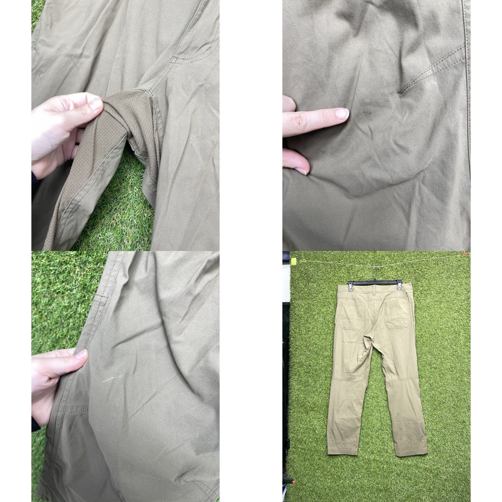 Marmot Marmot Pants Mens 36x32 Brown Canvas Workwear Cargo Pocket 5-Pocket 90s Carhartt Style Cargo Pants Mens Brown Size US 36 / EU 52 - 8 Thumbnail