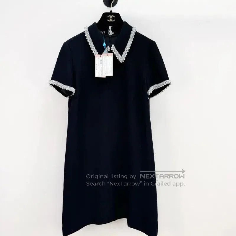 Miu Miu Miu Miu Summer Black Short Sleeve Dress . Size M / US 6-8 / IT 42-44 - 1 Thumbnail