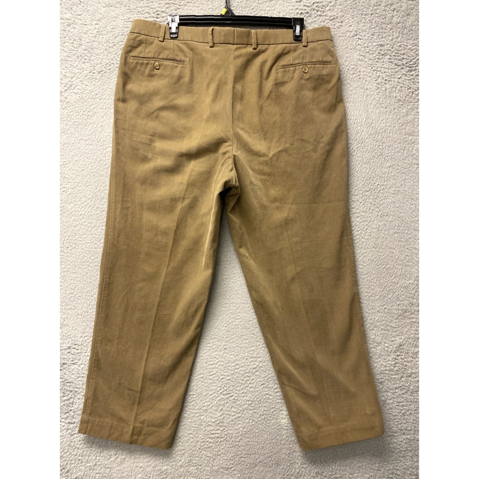 Vintage Hiltl Chino Nobile Pants Men 40x32 Bronze Mid-Weight Cotton Regular Straight Button Front Adult 40 32 Bronze Mens Size US 40 / EU 56 - 7 Thumbnail