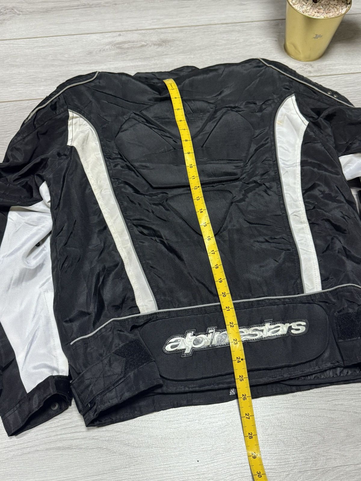 Alpinestars Alpinestars vintage racing moto protection jacket big logo Size US M / EU 48-50 / 2 - 12 Thumbnail