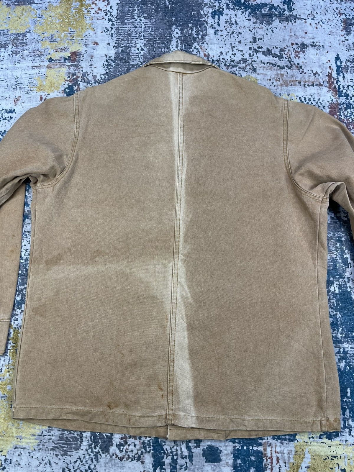 Caterpillar Vtg Caterpillar Duck Canvas Work Chore Jacket Size US L / EU 52-54 / 3 - 4 Thumbnail