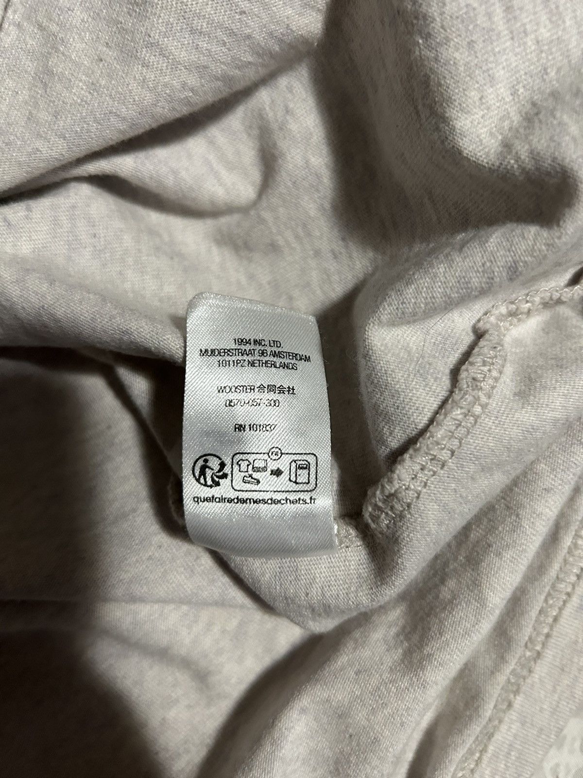 Supreme Supreme small box logo l/s shirt oatmeal white Size US L / EU 52-54 / 3 - 5 Thumbnail