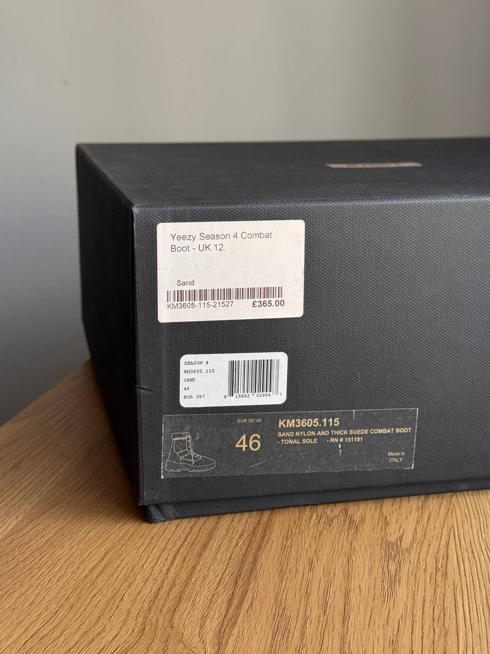 Yeezy Combat Boot Season 4 Sand Size US 13 / EU 46 - 11 Thumbnail