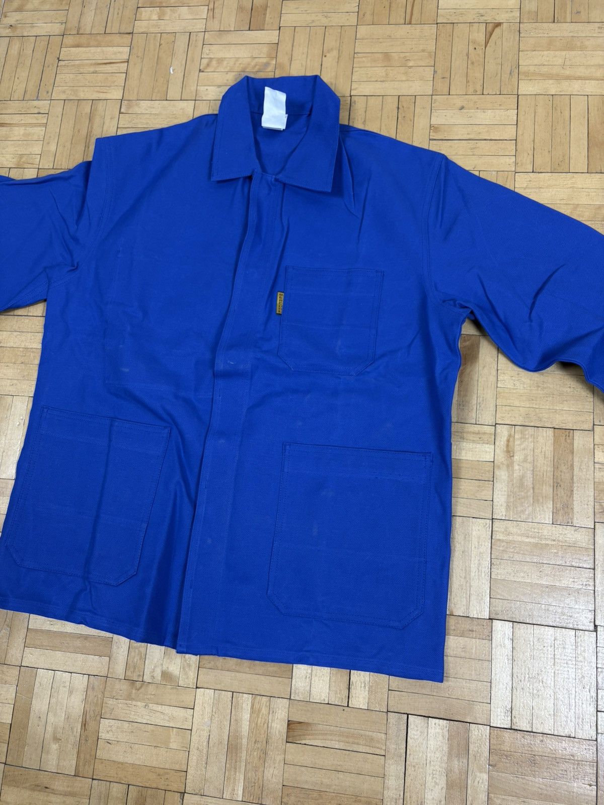 Le Laboureur Mercure vintage French chore coat three pockets workwear Size US M / EU 48-50 / 2 - 3 Thumbnail