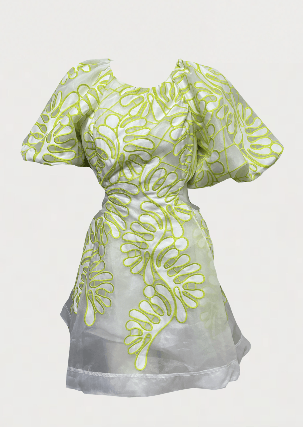 Aje Botanical Applique Mini Dress Size S / US 4 / IT 40 - 5 Thumbnail