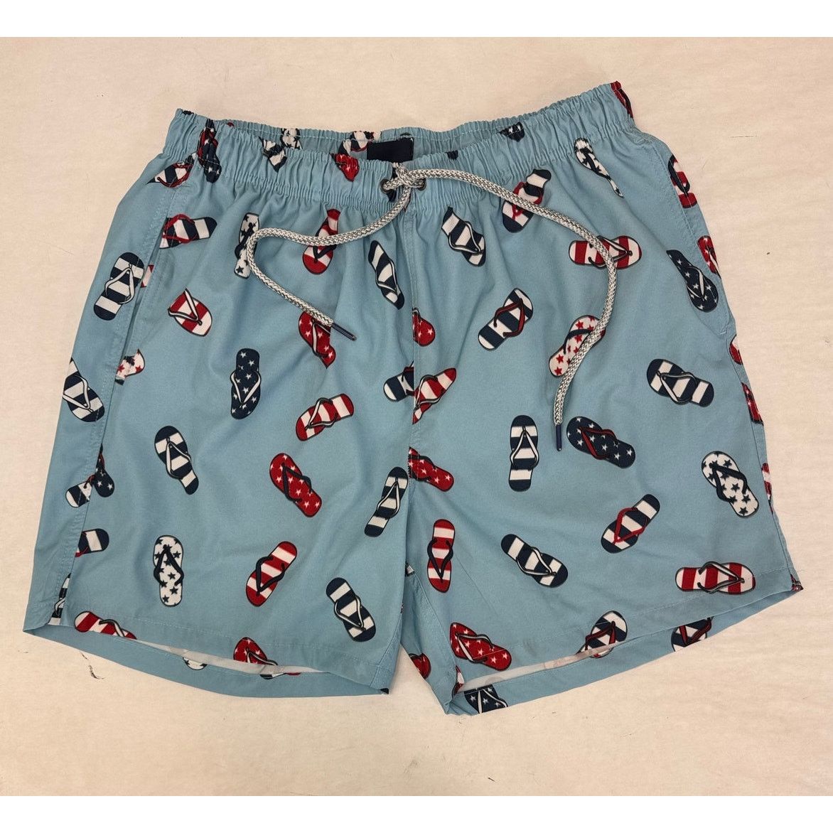 Rainforest Rainforest Men's Swim Trunks Shorts Patriotic July 4 Large Size US 32 / EU 48 - 1 Thumbnail