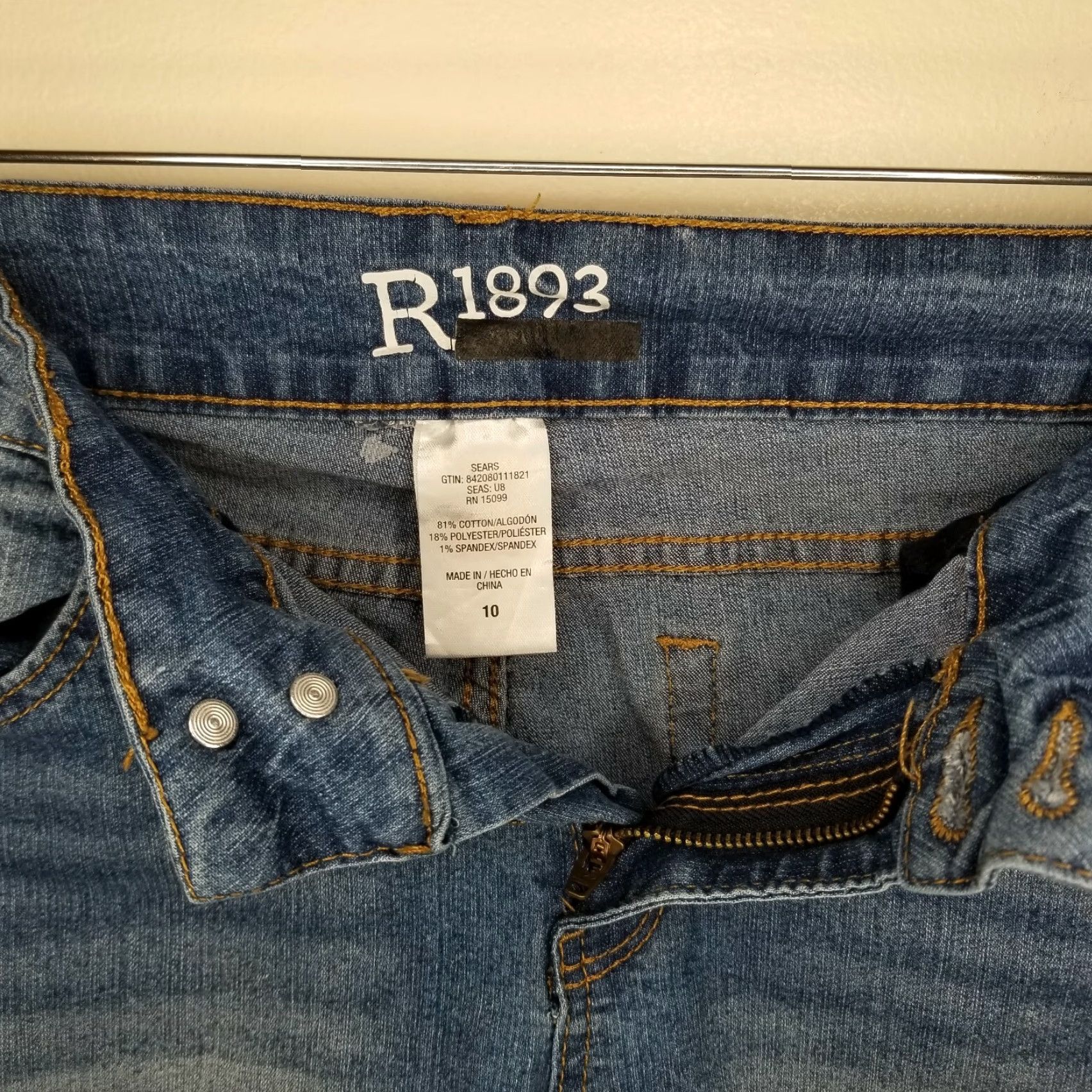 Vintage VINTAGE Roebuck 1893 Bermuda Jean Shorts Women Size 10 Blue Ladies Womens 1893 Jeans Bermuda Shorts Size 32" / US 10 / IT 46 - 3 Thumbnail