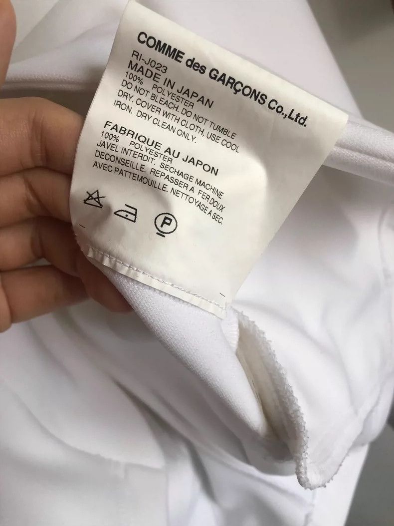 Comme des Garcons Comme Des Garcons Milky white pleated deconstructed suit Size XS / US 0-2 / IT 36-38 - 8 Thumbnail