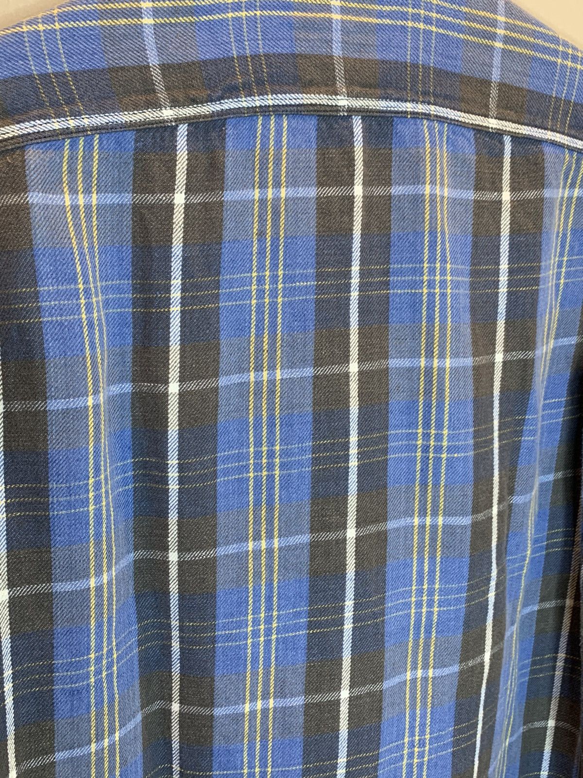 RRL Ralph Lauren RARE* RRL Ralph Lauren Plaid Distressed Western Button Shirt Size US S / EU 44-46 / 1 - 5 Thumbnail