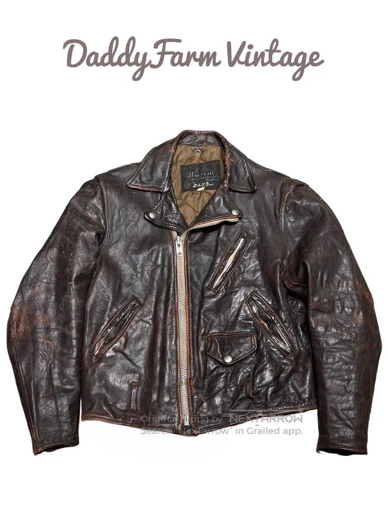 Schott Schott Motorcycle leather coat Size US S / EU 44-46 / 1 - 9 Thumbnail